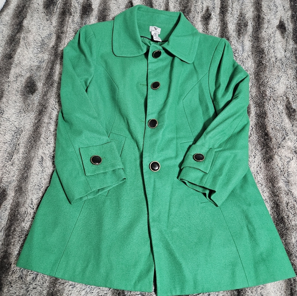 Green Worthington Women's Coat